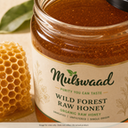 Wild Forest Raw Honey detail