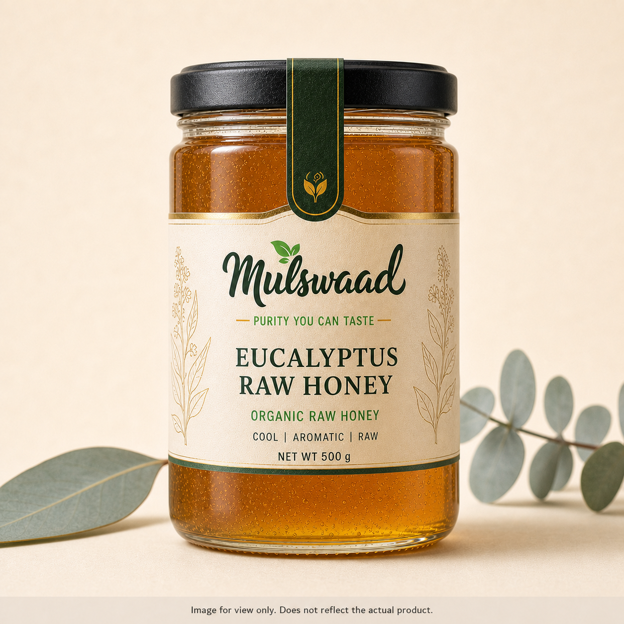 Eucalyptus Raw Honey jar