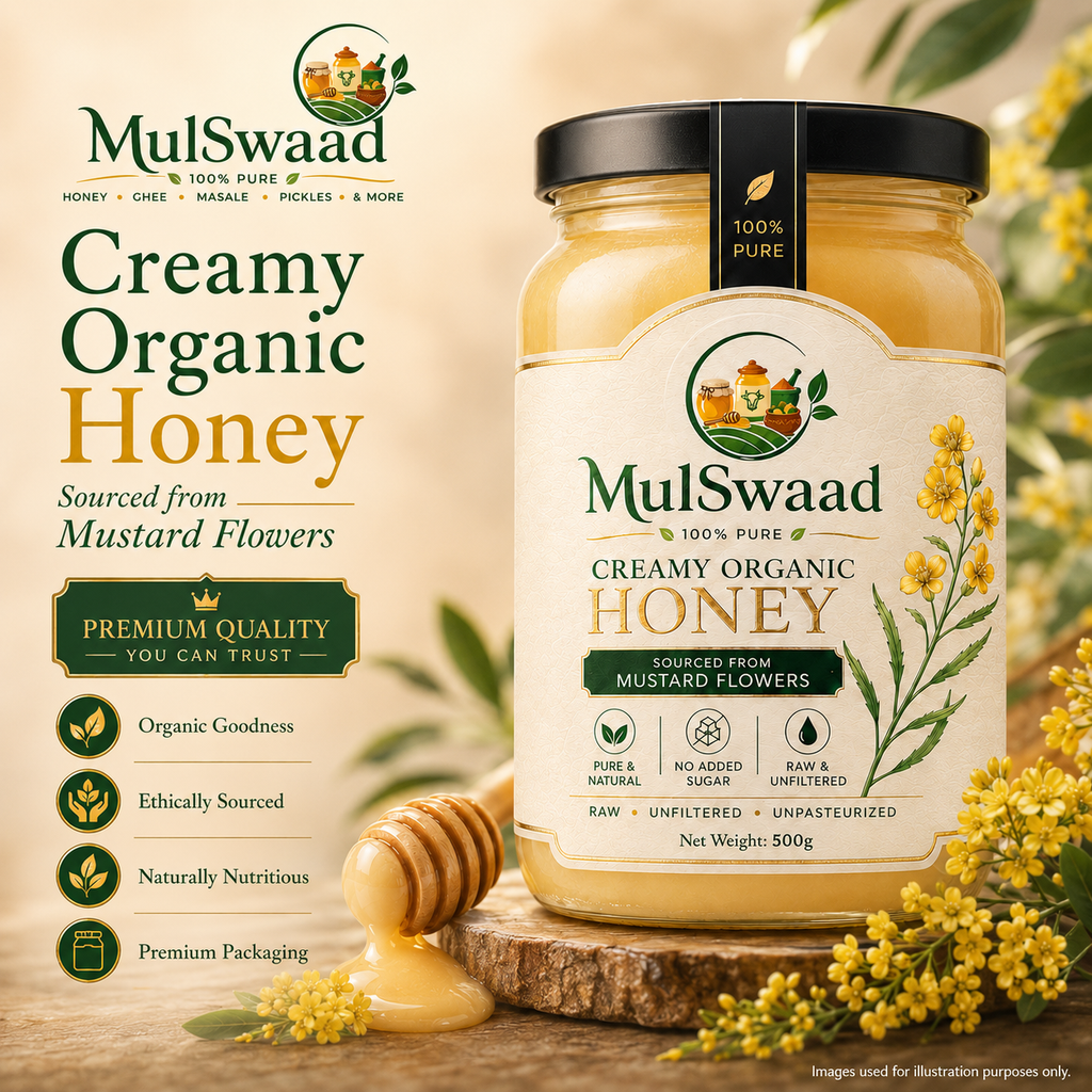 Creamy, Organic Himalayan Honey