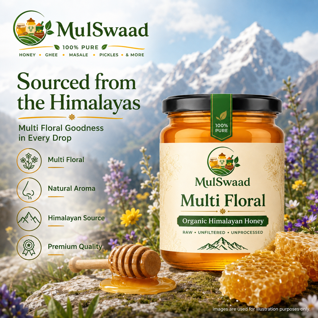Multi Floral, Organic Himalayan Honey