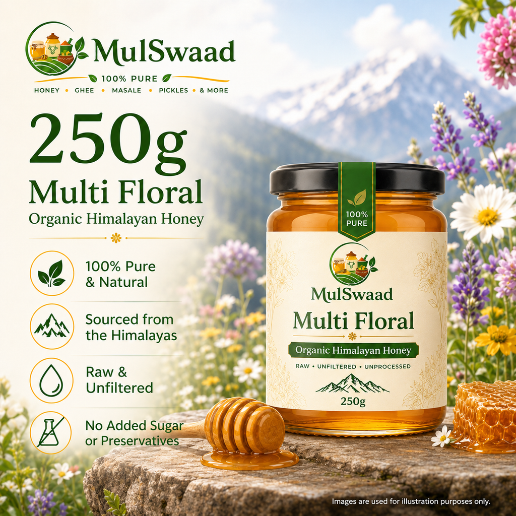 Multi Floral, Organic Himalayan Honey